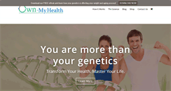 Desktop Screenshot of own-myhealth.com